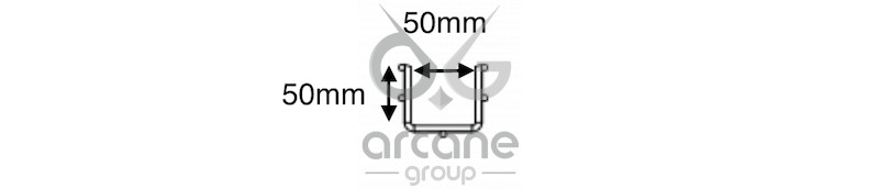 Cable Mesh EG Straight U 50mm Height Ø5mm - Image 8