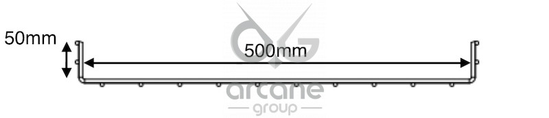 Cable Mesh EG Straight U 50mm Height Ø5mm - Image 5